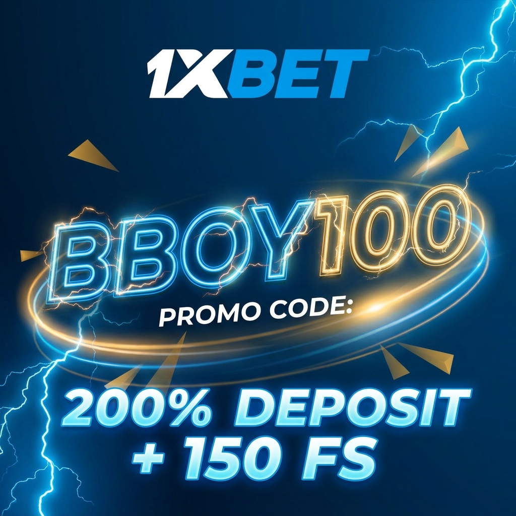 1xbet promo code registration